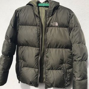 North face 550 Youth Reversible down jacket